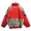 STARTER Años 90 Hecho en Corea Red Wings Chaqueta de bateo media cremallera Vieja NHL para hombre Usada