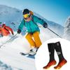 Electric Heating Long Stocking Socks With 3 Temperature Modes Winter Outdoor Warm Socks Heated Socks For Fishing Skiing Cycling