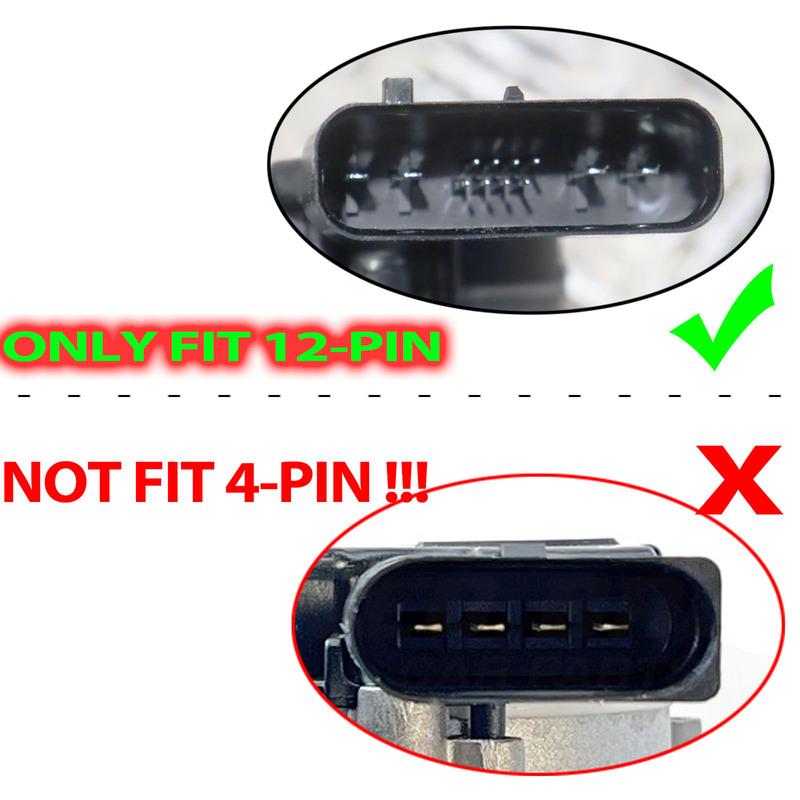 12-Pin Plug For Ford Tourneo Transit Custom 2016-2024 Wiper Motor Connector Wiring Cable Harness Loom Replacement GK21-17500-BA
