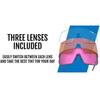 Gafas Kolskie Tiffosi Moab negras rosas para ciclismo