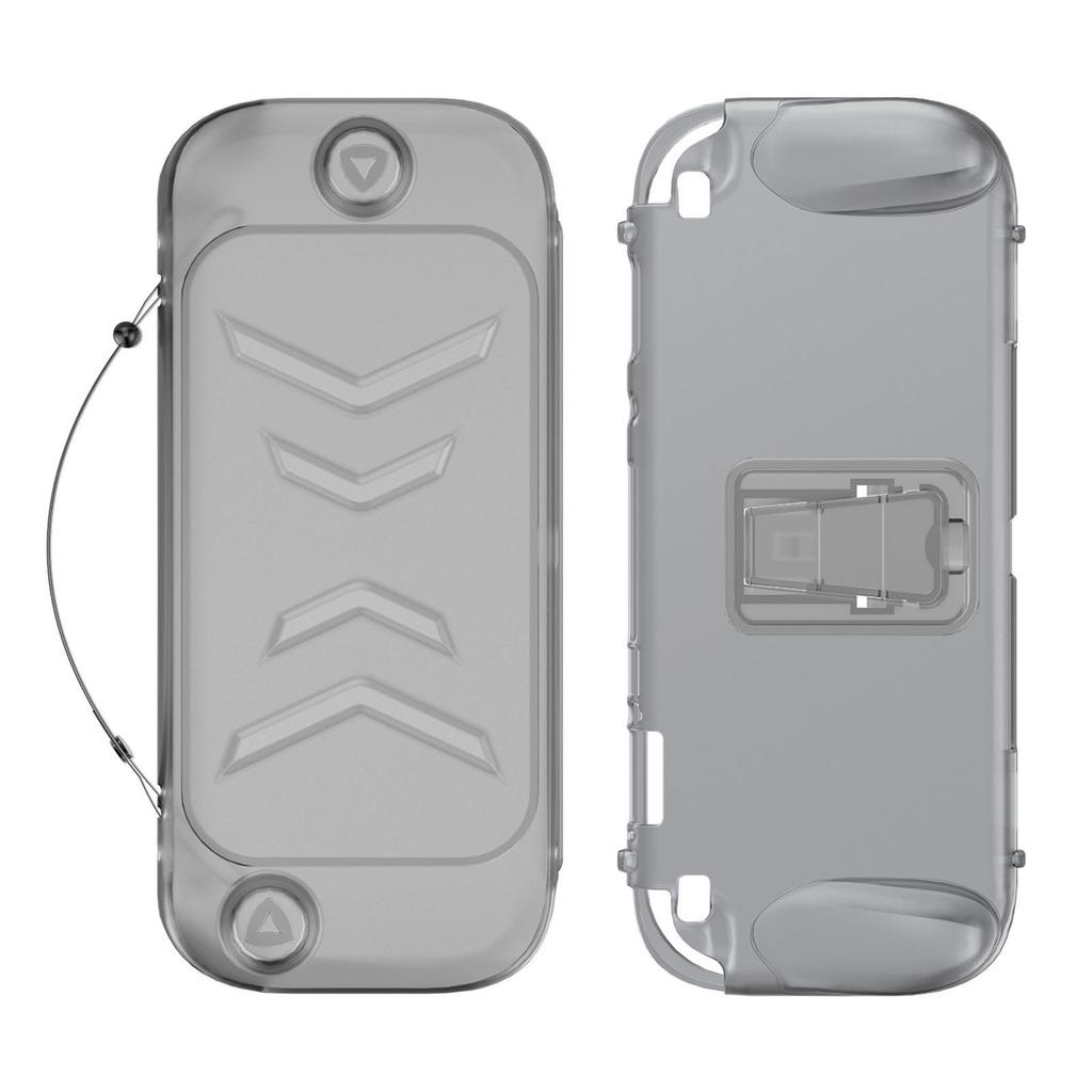 Game Control Case Fit for   2 Detachable Ergonomic Design Game Console PC Front TPU Back 360 degrees  Full Protective Case with Stand