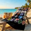 Borussia Dortmund Customized Name Beach Towel Super Soft Microfiber Quickdry Fabric Portable for SwimmingBeachCamping Travel Beach AccessoriesGym