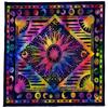Comfortable Tarot Tablecloth Witchcrafts Table Cloth for Tarot Enthusiasts Table Cover Prolonged Use Tablecloth