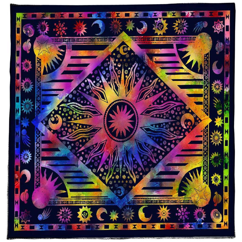 Comfortable Tarot Tablecloth Witchcrafts Table Cloth for Tarot Enthusiasts Table Cover Prolonged Use Tablecloth