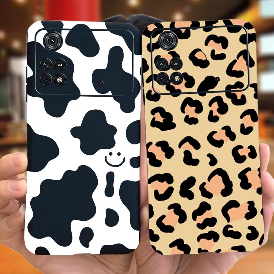 For Xiaomi Poco M4 Pro Case Lovely Pattern Candy Color Phone Case For Poco M 4 M4 Pro 5G 4G PocoM4 Soft Silicone TPU Back Cover
