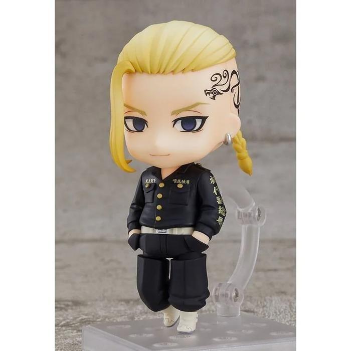 Nendoroid - Good Smile Company - Draken (Ken Ryuguji) - 3 Plaques Faciales - Moto Incluse - Tokyo Revengers