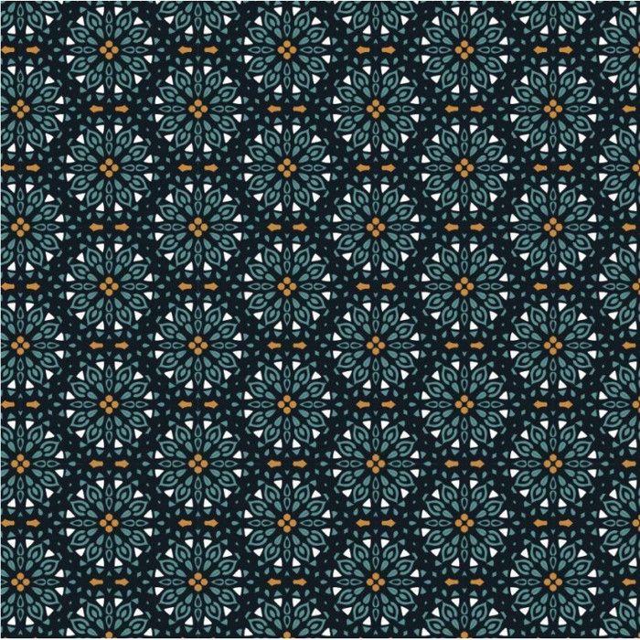 Housse de coussin Rosace Pompons 40 x 40 cm Atmosphera