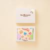 MIKI HOUSE HOT BISCUITS T-Shirt & Bib Gift Set, White, Size Unavailable, for Boys and Girls, 74-9951-144