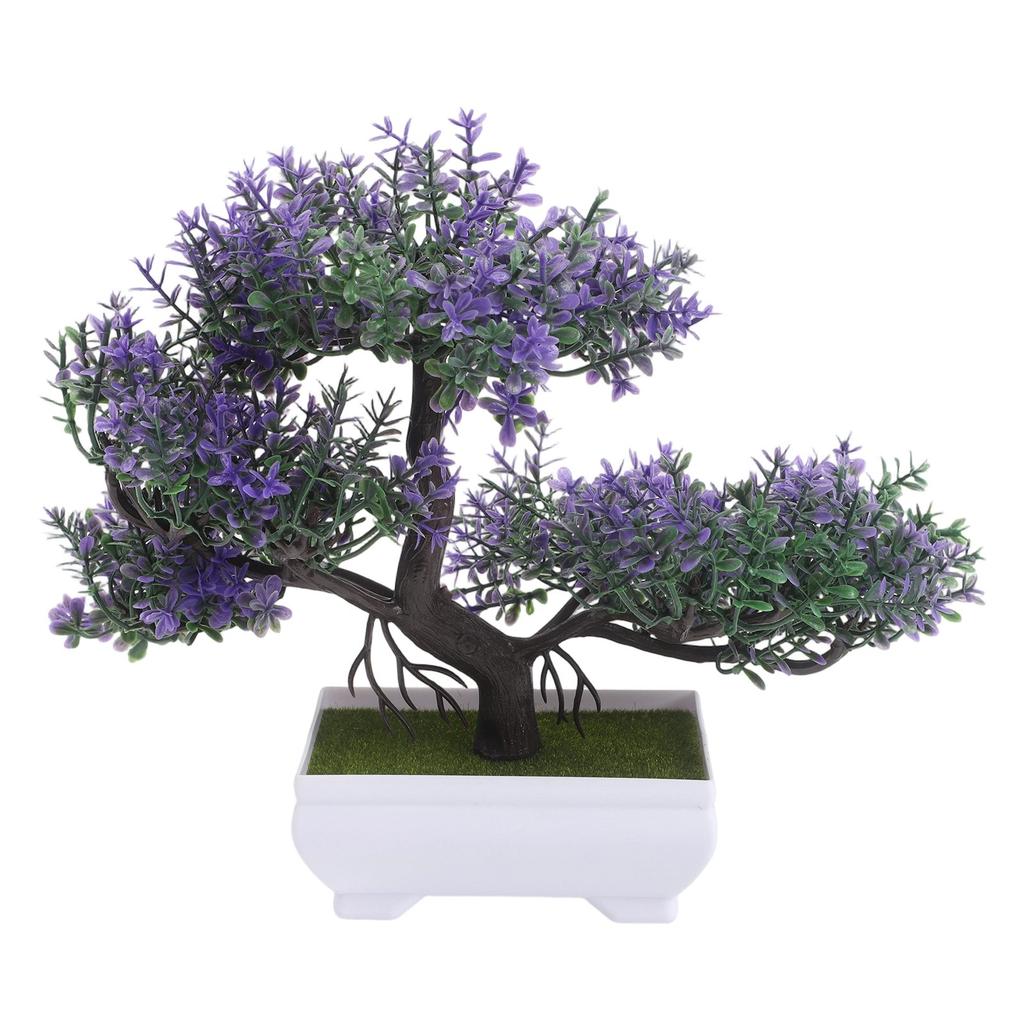 Plants Bonsai Three-Fork Pine Simulation Plant Home Office Room Table Decor Garden Arrangement  Ornaments Bonsai Potted Plants