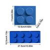 Plastic Block Storage Box Building Block Desk Organizer  Kitchen Supplies