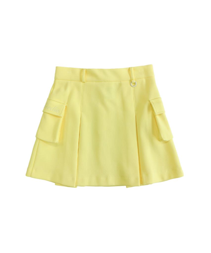 MONBIRDIE GOLF Vivid Cargo Skirt Yellow