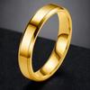 Stainless Steel Ring, Non-fading, Instagram-style Matte Finish, Trendy Men’s Ring with a Niche Design, Minimalist Titanium Steel Band.