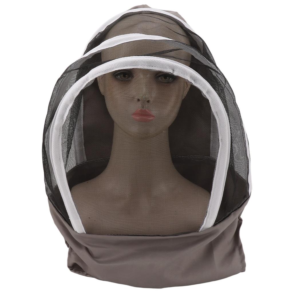 Beekeeping Veil Hat Head Protection Mesh Cap Nylon Breathable Sun Proof Beekeeping Equipment for Fishing Hiking Outdoor