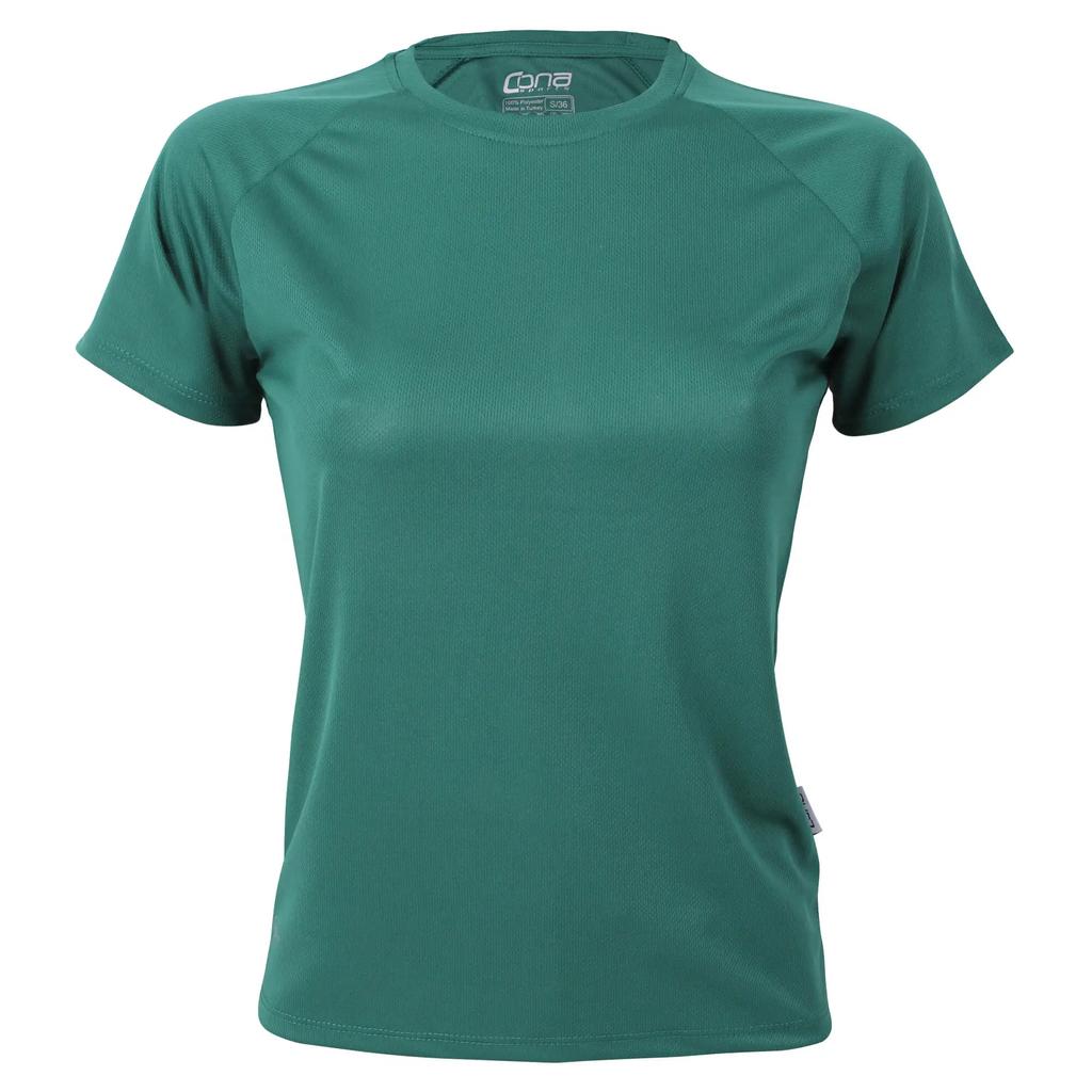 Cona Sports Womens/Ladies Rainbow Tech T-Shirt