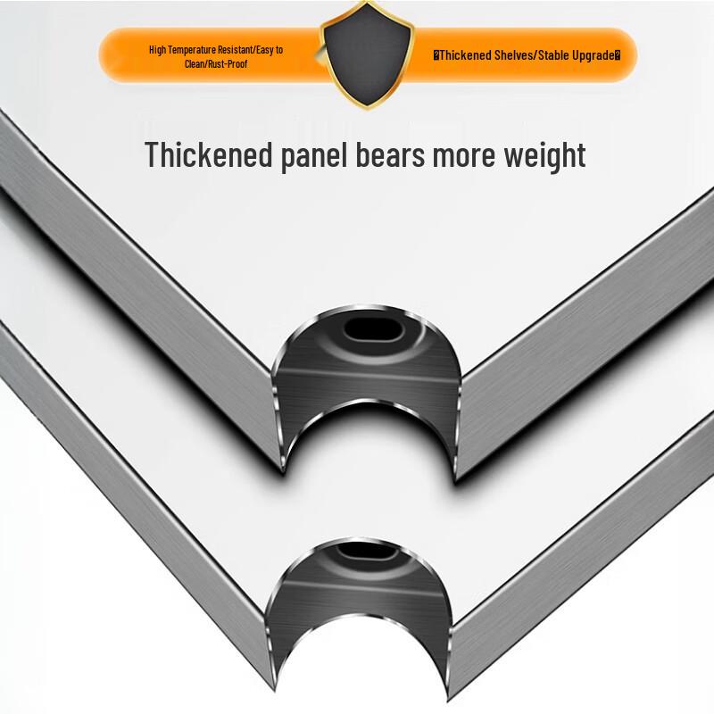 304 Edelstahl Über-Herd Küchenregal