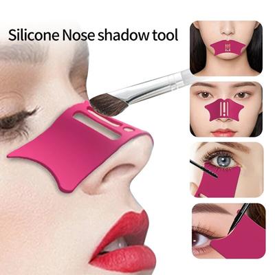 Silicone Nose Make Up Aid Nose Shadows Makeup Tool Professional Eyeliner Make-up Stencils Cosmetic Auxiliary Repair Tools