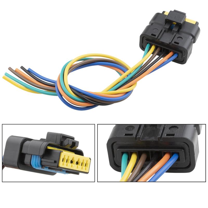 11  6 Pin Rear Tail Light Circuit Board Cable Harness Rear Fit For Renault MK3 CLIO 3