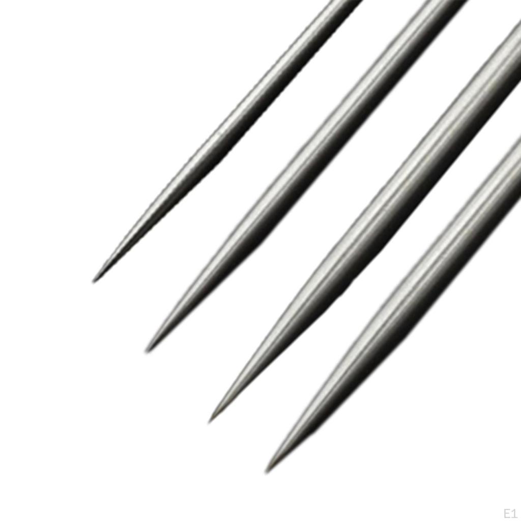 4x Needle Crafting Sticks Detail Tool,Accessories,Carving Texture Art,Ceramic and Pottery Tools