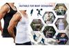Nahtloser Kompressions-Bauchkontroll-Westen für Herren - Formgebende Shapewear für Sport und Schönheit.