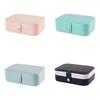 Leather Jewelry Box With Double Layer Large Capacity Organizer For Travel And Gift Giving