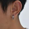 Pendientes de Aro Huggie Vikingos para Hombre, Pendientes con Runa Vikinga Noruega que Nunca se Desvanecen, Joyería para Orejas Religiosa de Moda, Regalos
