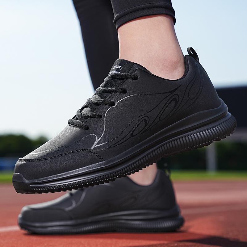 Men's Microfiber Waterproof Outdoor Sports Shoes Men's Shoes Autumn and Winter Casual Running Shoes