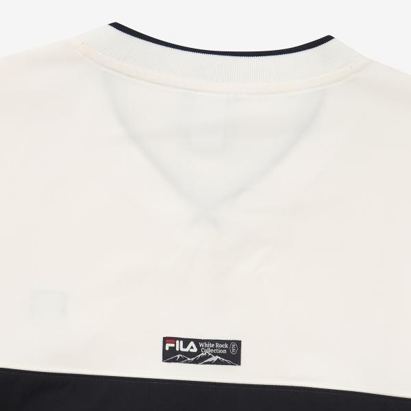 Fila Colorblock V Neck Crew
