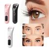 Rechargeable Electric Eyelash Curler Temperature Control Lash Curling Wand  Women