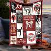 Karate Motivational Customize Your Name Outdoor Blanket Comfortable Soft Lightweight Multiseasonal Blanket For Travel Camping Picnics Sofa Office Bed