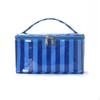 Transparent Cosmetic Simple to Clean Toiletry Bag Portable Case with