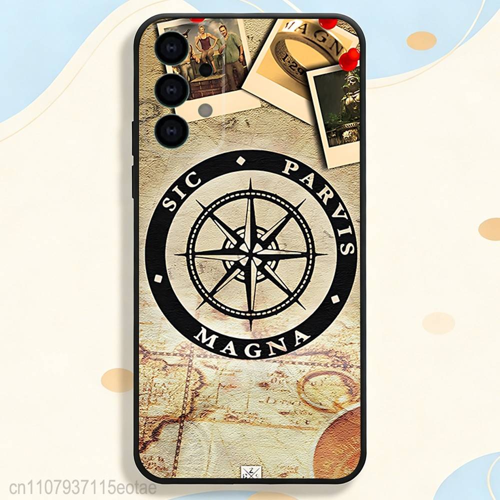 

M-Magna U-Uncharted Game Phone Case for Samsung S series s21 s22 s23 s24 s25 S26 FE Plus Ultra TPU Soft to Skin-friendly case SamsungS21 S305G