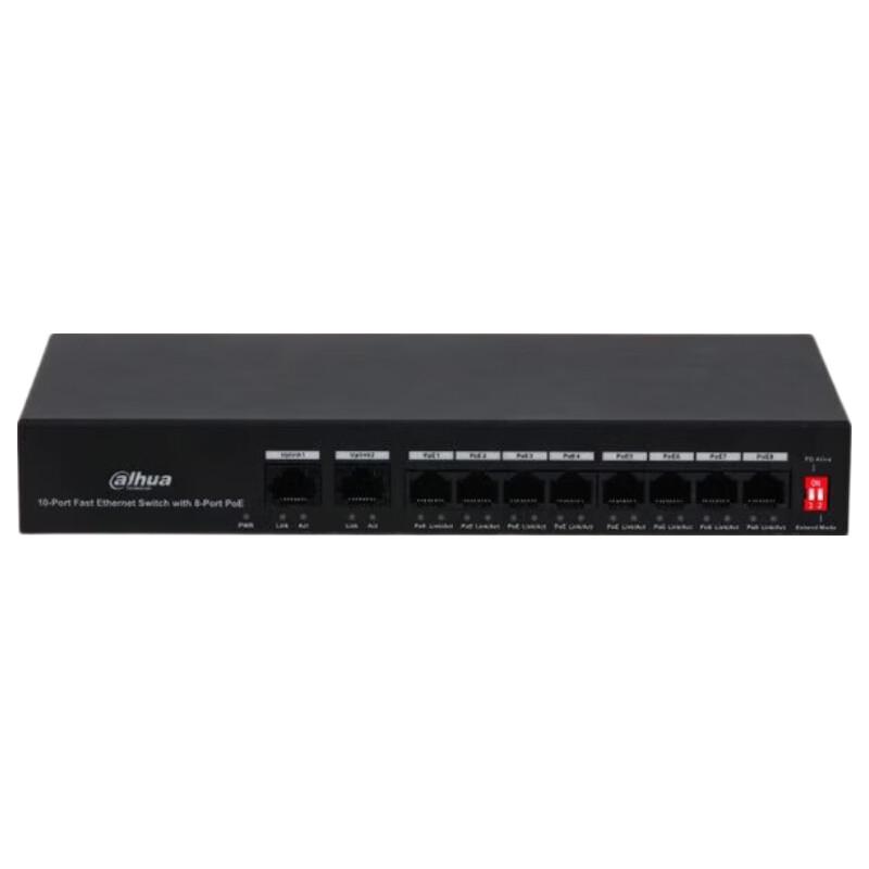 

Dahua 8-Port PoE Fast Ethernet Switch CN plug (adapter included)