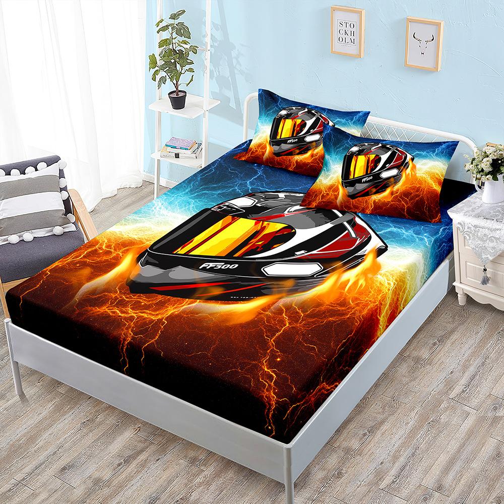 Three-Piece Car Racing Mattress, Mattress Cover, Four-Piece Mattress Protective Cover