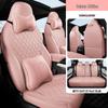 BYD Qin PLUS Sedan Leather Seat Cover: 5-Seat, All-Season, Full Coverage
