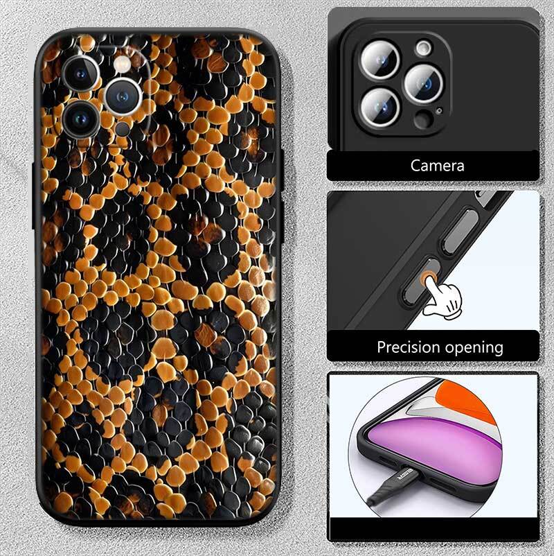 Snakeskin Snake Phone Case for Redmi Note 12 12S 12C 13 13C 13R 14 14S 14R 14C 11A 13X A3 A3X A4 A5 Pro Max Plus