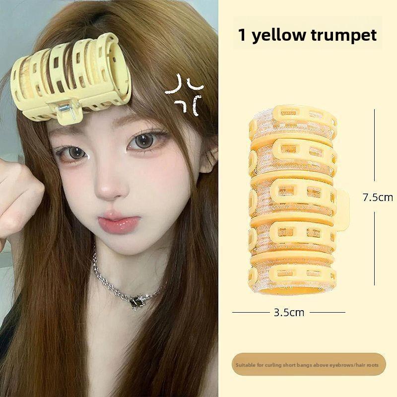 1PCS French Air Inward Bangs Curler Hair Fluffy Clip Big Wave Fixed Artifact Curling Clip DIY Hairdressing Tool