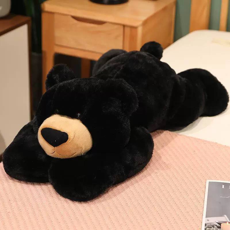 Bear Plush Cute Toy Hug Pillow With Prone Design Suitable For Childrens Gifts