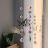 Crystal Windchime Handmade Sun Catchers Hanging Ornament Devil Eye Prisms Rainbow Chaser Home Bedroom Decoration Dream Catcher