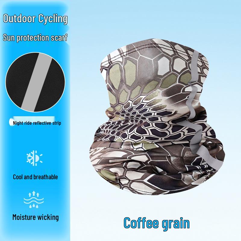 Quick-Dry Multifunctional Sun Protection Scarf for Cycling and Sports
