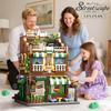 City Building Blocks Street View Cafe Block House Shop Block Desktop Decor Kids DIY Toy Christmas Birthday Gift