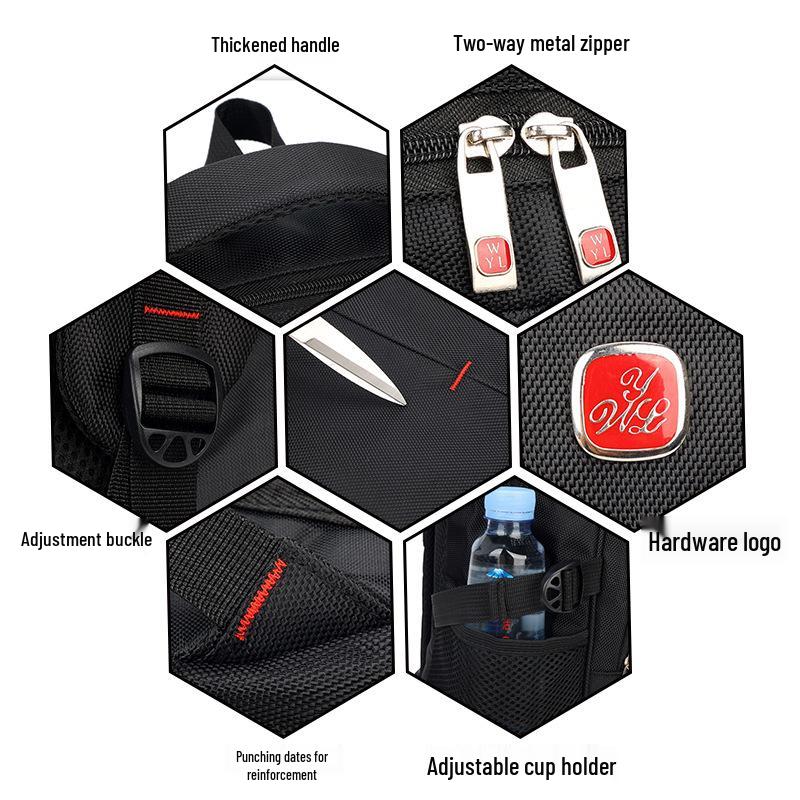 Men's High-End Cross-Border Laptop Backpack: Large Capacity Outdoor School Bag