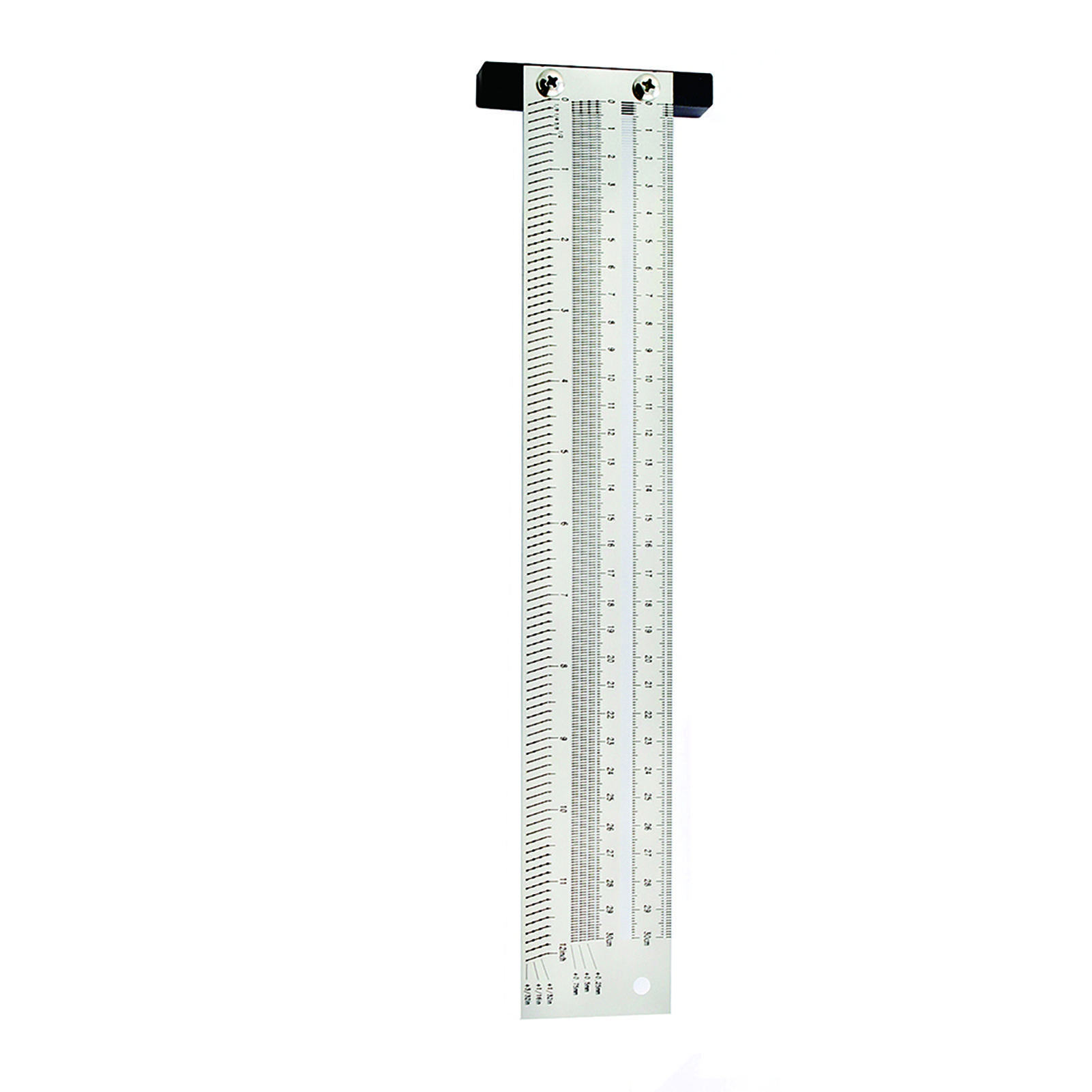 

High Precision Metric 300mm Hole Ruler T type Woodwork Scribbling Marking Stainless Line Gauge Carpenter Measuring Tool