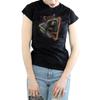 Guardians Of The Galaxy Damen/Damen Rocket Raccoon Neon Baumwoll-T-Shirt