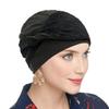 Breathable Chemo Headwear Elastic Beanie Hats Trendy Hijab Cap  for Women