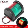 12V LED Navigation Signal Light Waterproof Red & Green Sailing Light For Marine Boat Yacht MotorBoat 12V/24V