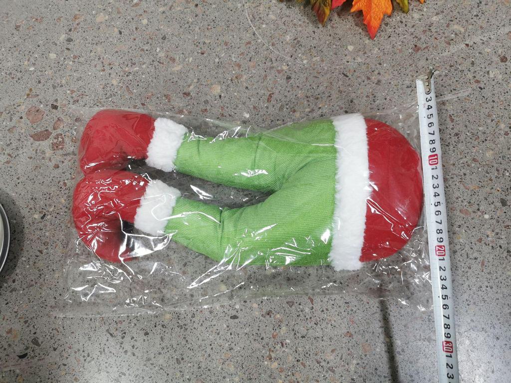 Grinch Grün & Elfenbeine Weihnachtsbaumschmuck