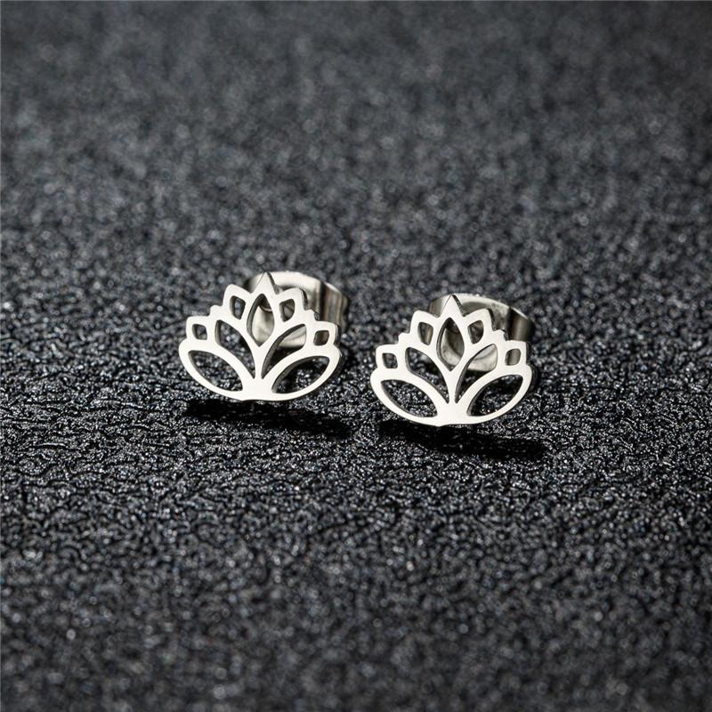 Minimalist Cute Animal Earings Jewelry Small Penguin Fish Swallow Stud Earrings for Women U Shaped Earing Oorbellen