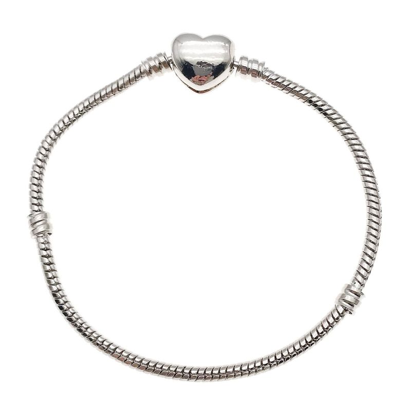 

Panjiafeng Модные DIY Украшения Аксессуары Браслет из бусин 0cm Love buckle snake bone connection 19cm-13902