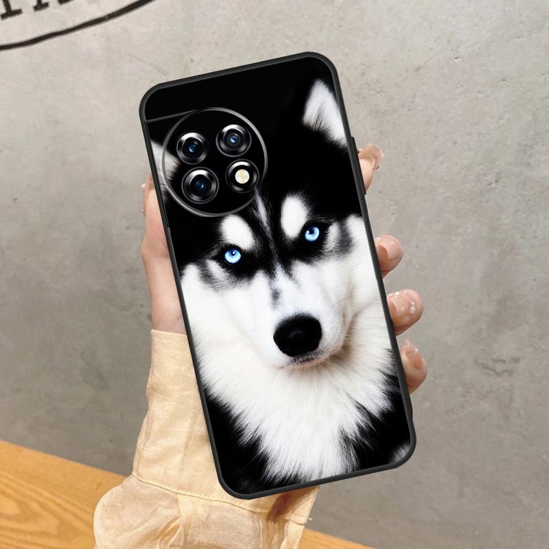 

Animal Wolf Dog Husky Case For OnePlus 15 R 13 13R 13T 12 11 10R 10T 8T 9 10 Pro Nord CE 5 4 2 3 Lite N20 N30 Cover OnePlus Nord CE2Lite