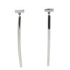 Used TIFFANY&Co. Pierce T Wire Bar Silver925 2.8g Silver Swing